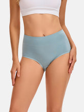 Women's Cotton Underwear High Waisted Briefs (5-Pack)