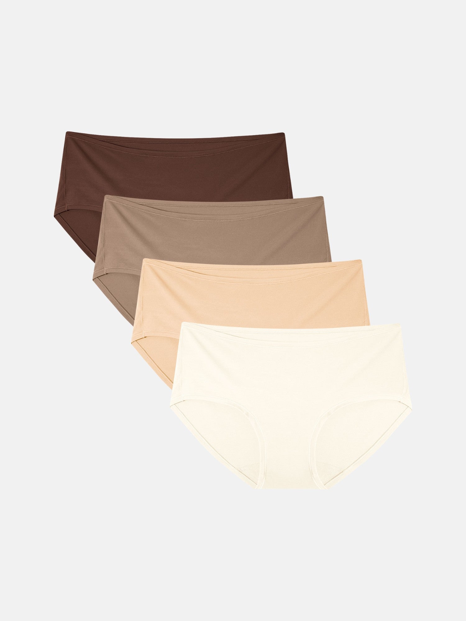 Women's Breathable Full Coverage Soft Stretch Panties (4-Pack)