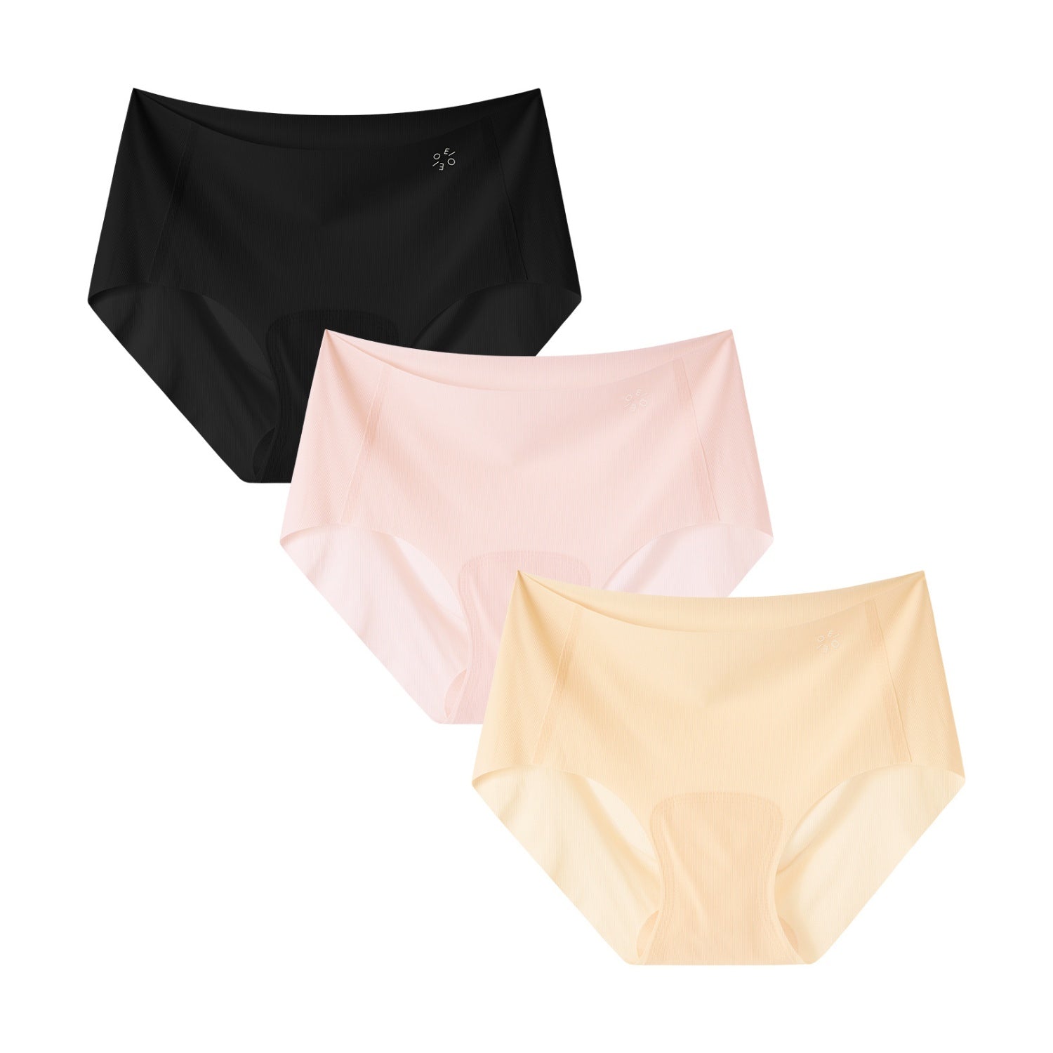 Women’s Seamless No Show Briefs (3-Pack)