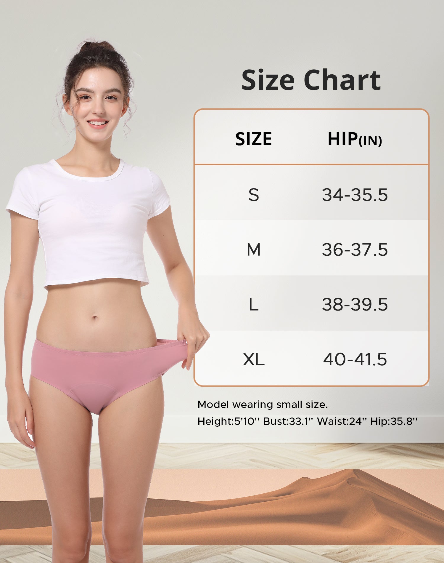 Women’s Heavy Flow Period Underwear (3-Pack)
