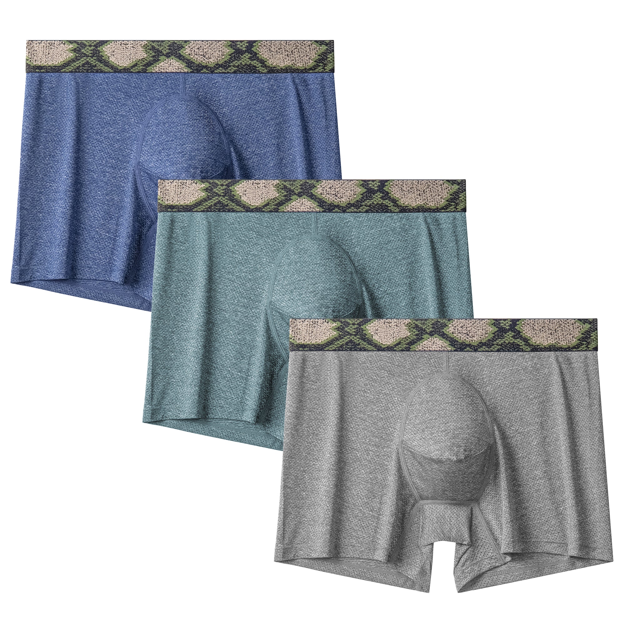 Men's Underwear Mesh Quick Dry Mens Trunk Underwear (3 Pack)